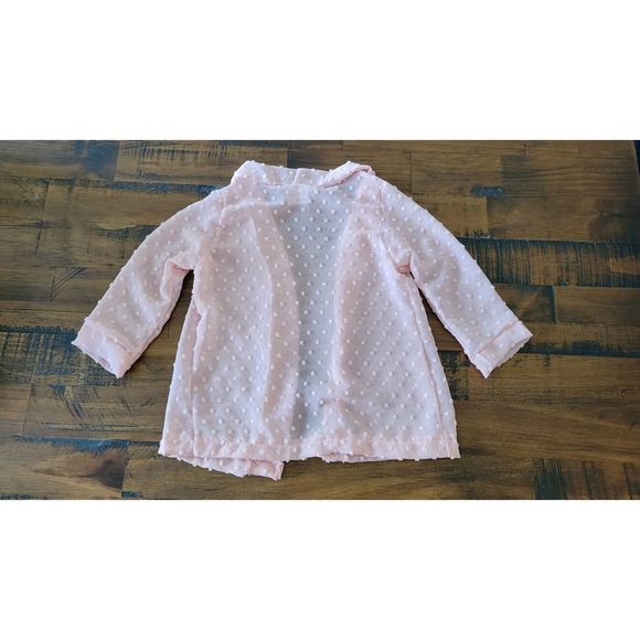 Sovanise Toddler Size 18/24 Pink Sheer Cardigan - Picture 13 of 14